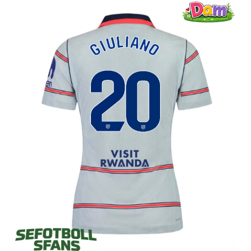 Atletico Madrid Giuliano Simeone #20 Tredje Tröja Kvinnor 2026-27 Kortärmad